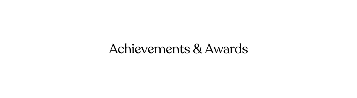 Achievements Awards